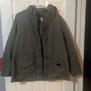 Charlotte Russe+ Green jacket. Size 2x